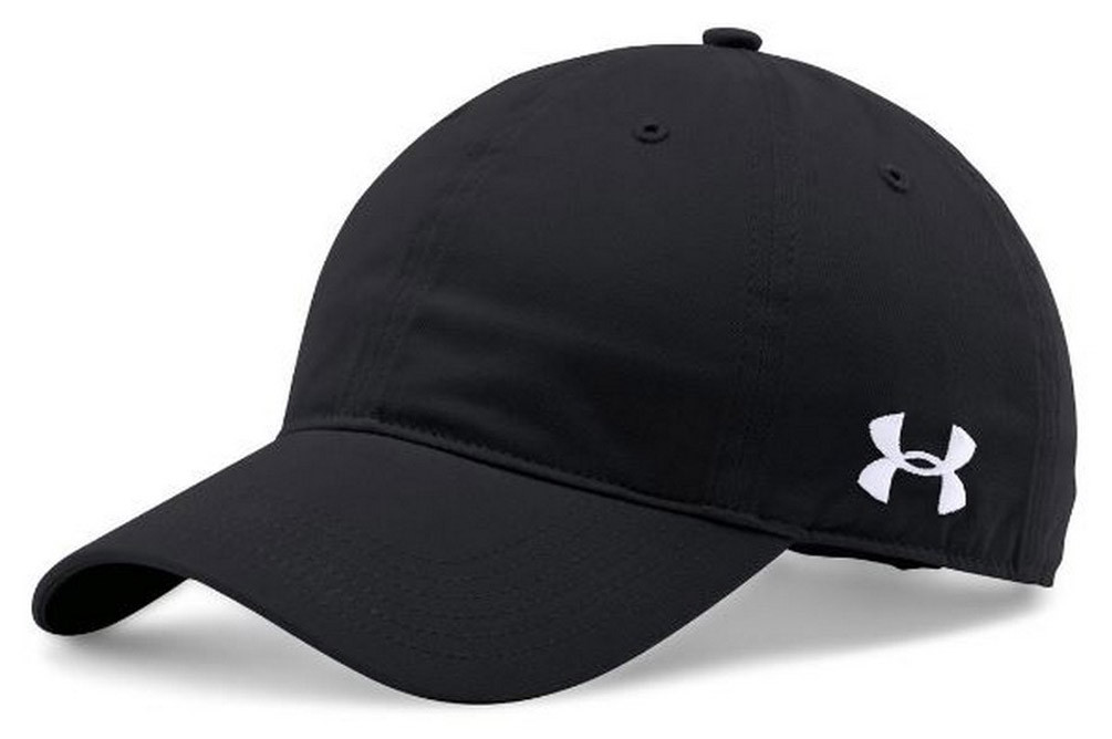 under armour black baseball cap
