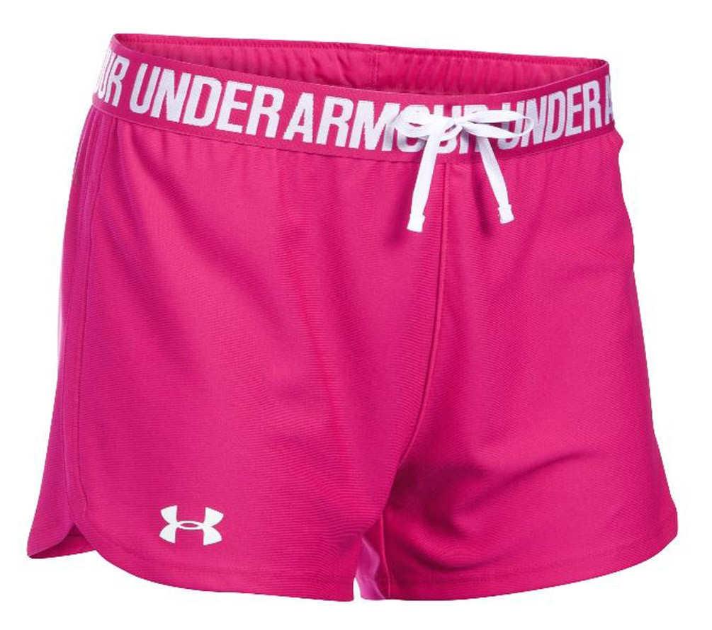 Under Armour Women's Play Up Shorts, Loose Fit Lacrosse Color Choices
