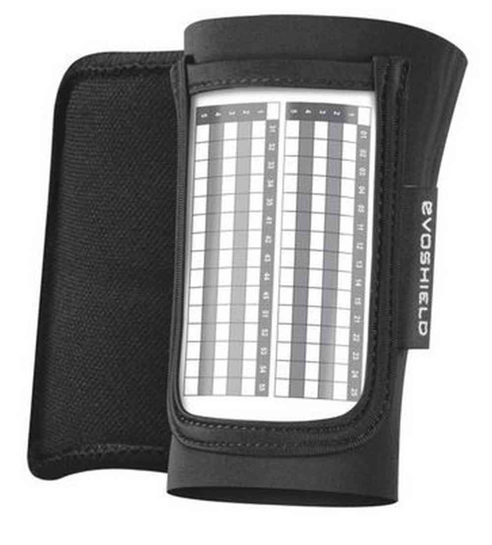 EvoShield MLB Baseball Playcall Protective Wrist Guard Black WTV2044156