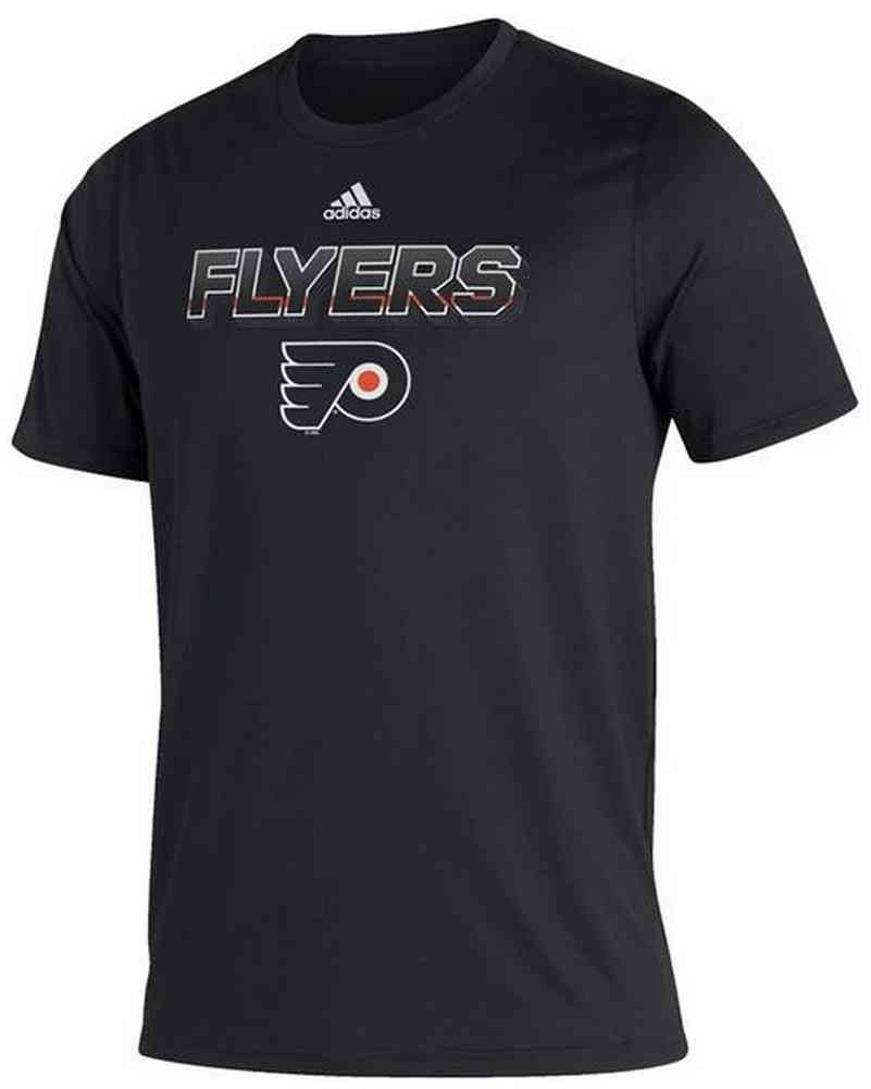 Adidas Men's NHL Philadelphia Flyers Team Color Creator Short Sleeve Tee T- Shirt - Sports Diamond