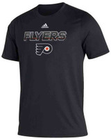 Adidas Men's NHL Philadelphia Flyers Team Color Creator Short Sleeve Tee T-Shirt