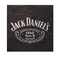 Jack Daniel's Black Vinyl Pool Table Cover 8 ft. JD-30135
