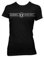 Jack Daniels Womens Lynchburg Tennessee No. 7 Short Sleeve T-Shirt 33361468JD-89