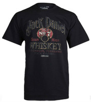 Jack Daniels Men's Daniel's Sour Mash Whiskey Graphic Tee T-Shirt 15261438JD-89