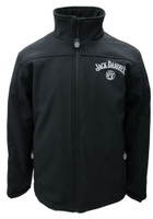 Jack Daniels Men's Soft Shell Jacket Coat Zip Logo Whiskey Liquor 15241090JD-89