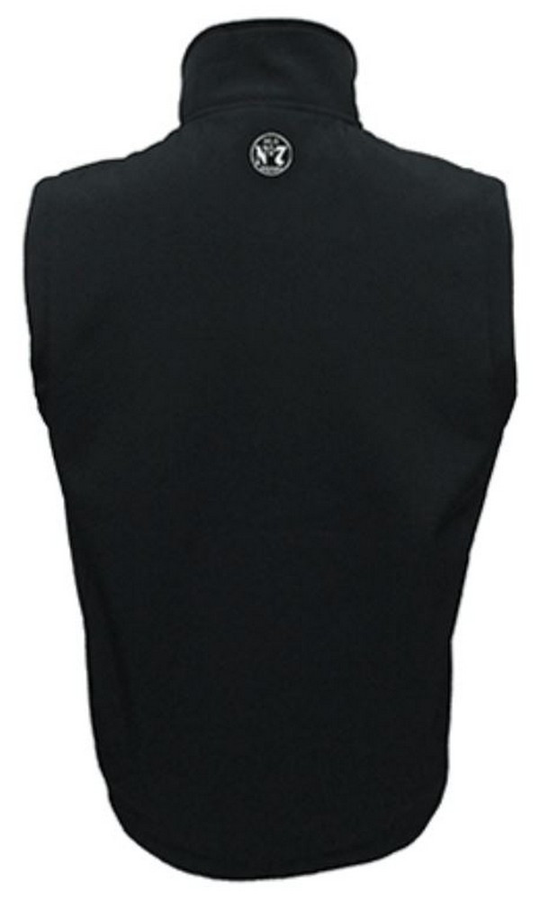 Jack Daniels Men's Soft Shell Vest Full Zip w/Logo Whiskey Liquor