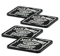 Jack Daniel's PVC Rubber Set of 4 Coaster Set Mini Beverage Mats JD-38515