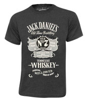 Jack Daniels Men's Daniel's Vintage Poster Sour Mash Whiskey Tee T-Shirt Liquor
