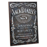 Jack Daniel's Old No. 7 Label Metal Wall Art, JD-35508
