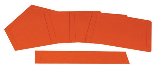 MLB Baseball Base Set - Throw Down Rubber Bases For Baseball