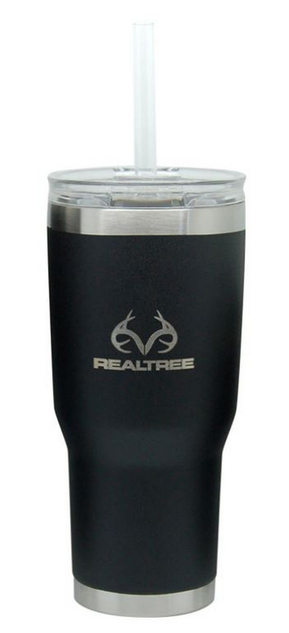 Reduce Cold-1 Stainless Steel Travel Tumbler 24 oz Cup w/ Straw (Black  Realtree) - Sports Diamond