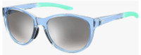 Under Armour Unisex Breathe Oval Sunglasses – Isotope/Azure Frame/Silver Lens