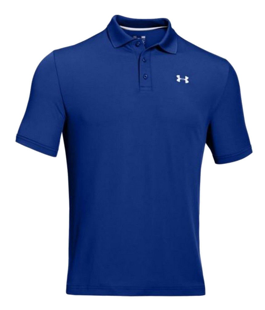 Eve under blue polo Mサイズ Under Armour UA Men's Performance Golf Polo Shirt 1242755 - Sports