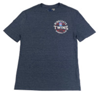 Fanatics Men's MLB Minnesota Twins Bragging Rights Short Sleeve T-Shirt – Blue