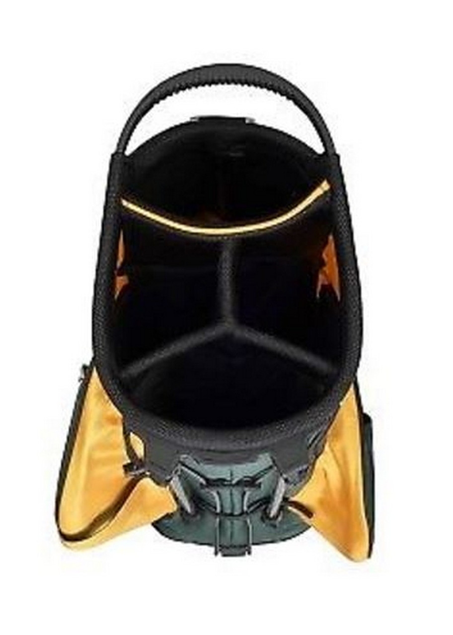 Wilson NFL Carry Golf Bag w/ Stand Pittsburgh Steelers, Black/Yellow
