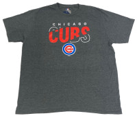 Fanatics Men's MLB Chicago Cubs Cut To The Chase Short Sleeve T-Shirt – Gray