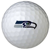 Wilson NFL Seattle Seahawks Golf Balls Team Logo 6 Ball Pack Wilson Ultra 500