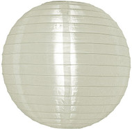 Beige 14" Nylon Lantern