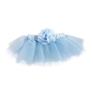 Baby Blue Tutu with Flower, Costume, 0-18 months