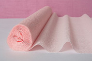 Bridal/Baby Pink Italian Crepe Paper Roll & Table Runner