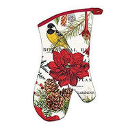 Poinsettia Oven Mitt
