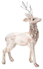 Natural Pine Deer Standing Large