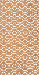 Copper Patterned Hostess Napkins