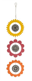 34 Inch Yellow, Fuchsia & Orange Mobile
