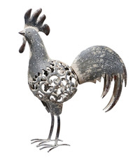 Metal Rooster Figurine