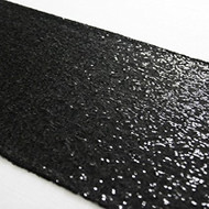 Black Sequin Table Runner