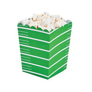 Football, Superbowl Party Bowl , Touchdown Popcorn Boxes - Set of 12