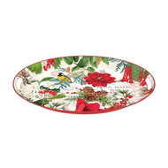 Merry & Bright Medium Metal Tray