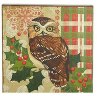 15.5" Brown Owl Print
