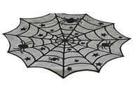 Spider Web Lace table Topper