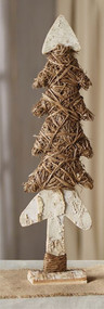 Mud Pie Birch & Straw Tree
