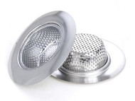Pair Stainless Steel Sink Strainers