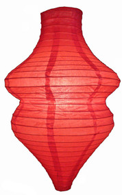 Red Beehive Paper Lantern