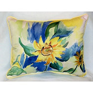 Betsyâs Sunflower Large Pillow