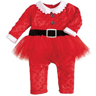 Mud Pie Santa Tutu One-Piece (6-12 months)