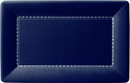 9" Cafe Paper Plate - Navy