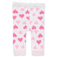 Baby Girls Hearts Leggings -0-12 months