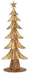 Boston International Gold Foil Decorative Tree, 24-Inch