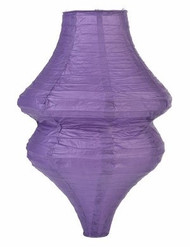 Dark Purple Beehive Paper Lantern