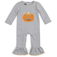 Infant Girls Pumpkin One Piece (0-6 months)