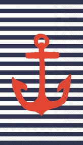 Ideal Home Range Blue Yacht Club Hostess Paper Napkin