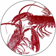 Red Lobster Tidbit Toppers - Set of 4