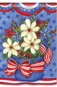 Studio M American Beauty House Flag