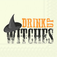 Drink Up Witches Paper Cocktail Napkin
