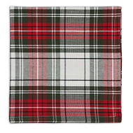 Holiday Plaid Napkins - Set of 4