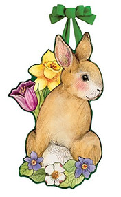 Springtime Bunny Door Decoration